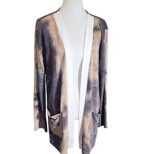 Acting‎ Pro Tie Dye Cardigan Size 1X with Pockets